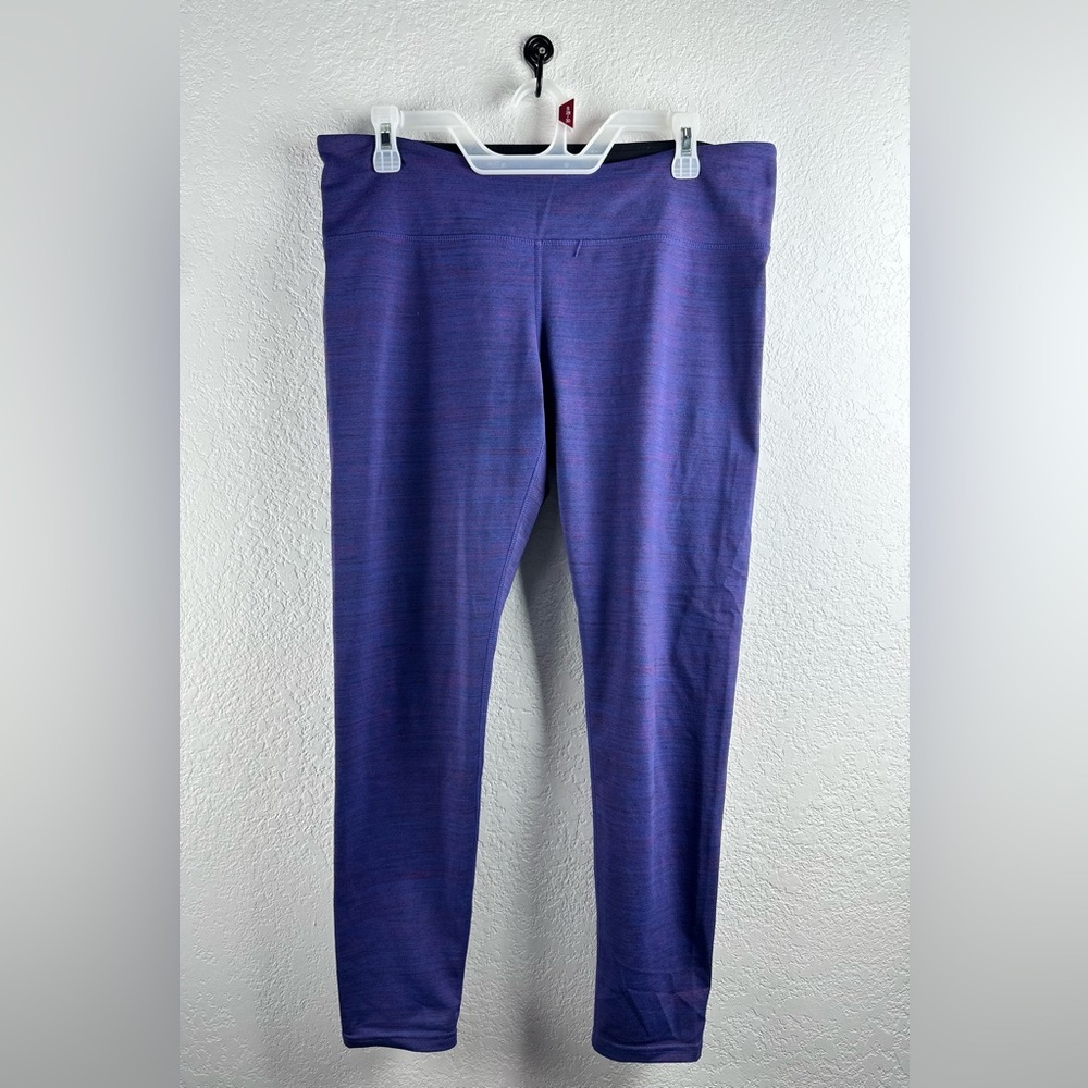 Tuff Athletics Women’s Blue/Purple Blend Leggings Size XL NC0226